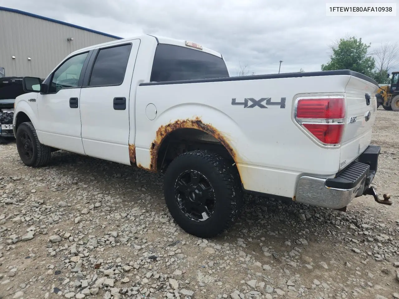 2010 Ford F150 Supercrew VIN: 1FTEW1E80AFA10938 Lot: 62770355