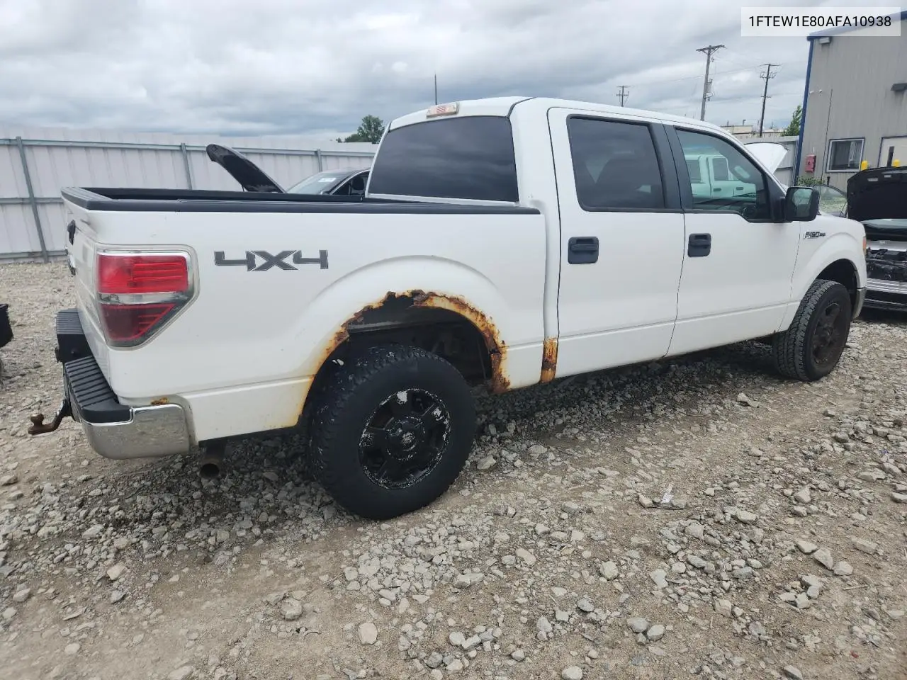 2010 Ford F150 Supercrew VIN: 1FTEW1E80AFA10938 Lot: 62770355