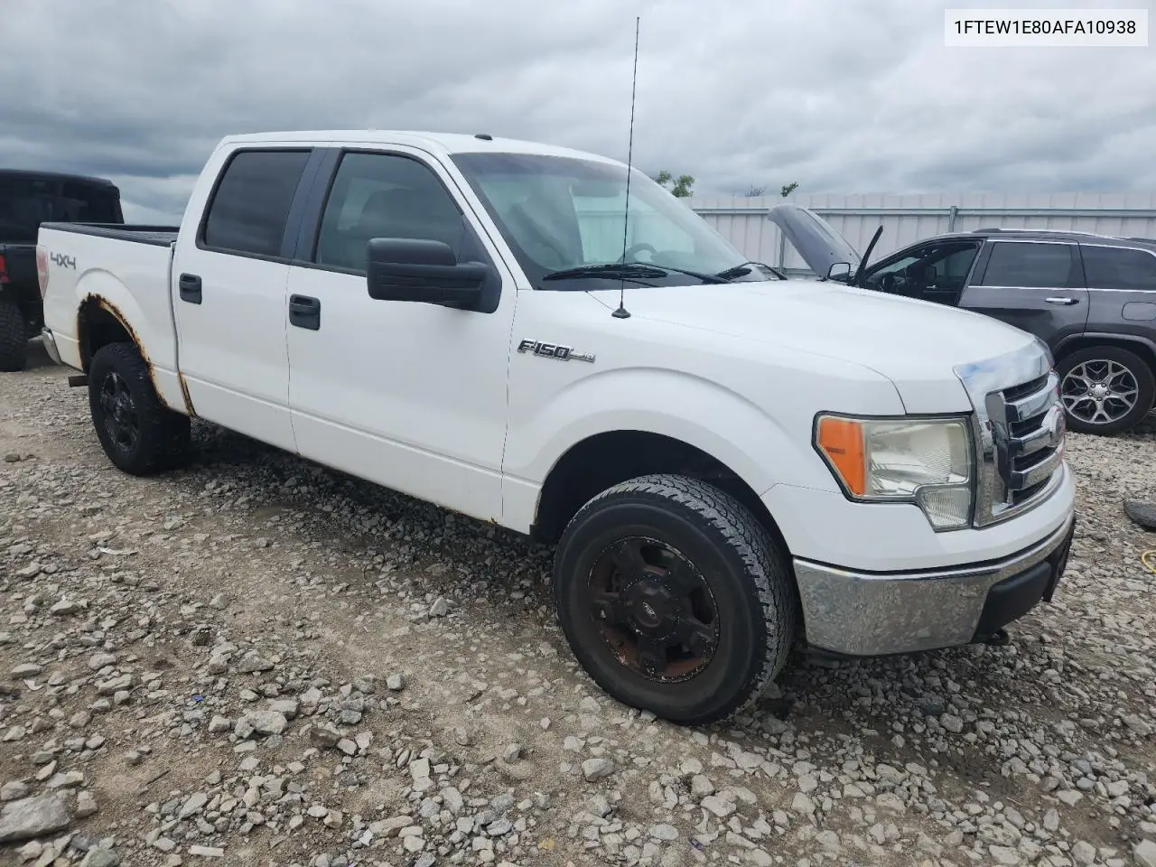 2010 Ford F150 Supercrew VIN: 1FTEW1E80AFA10938 Lot: 62770355