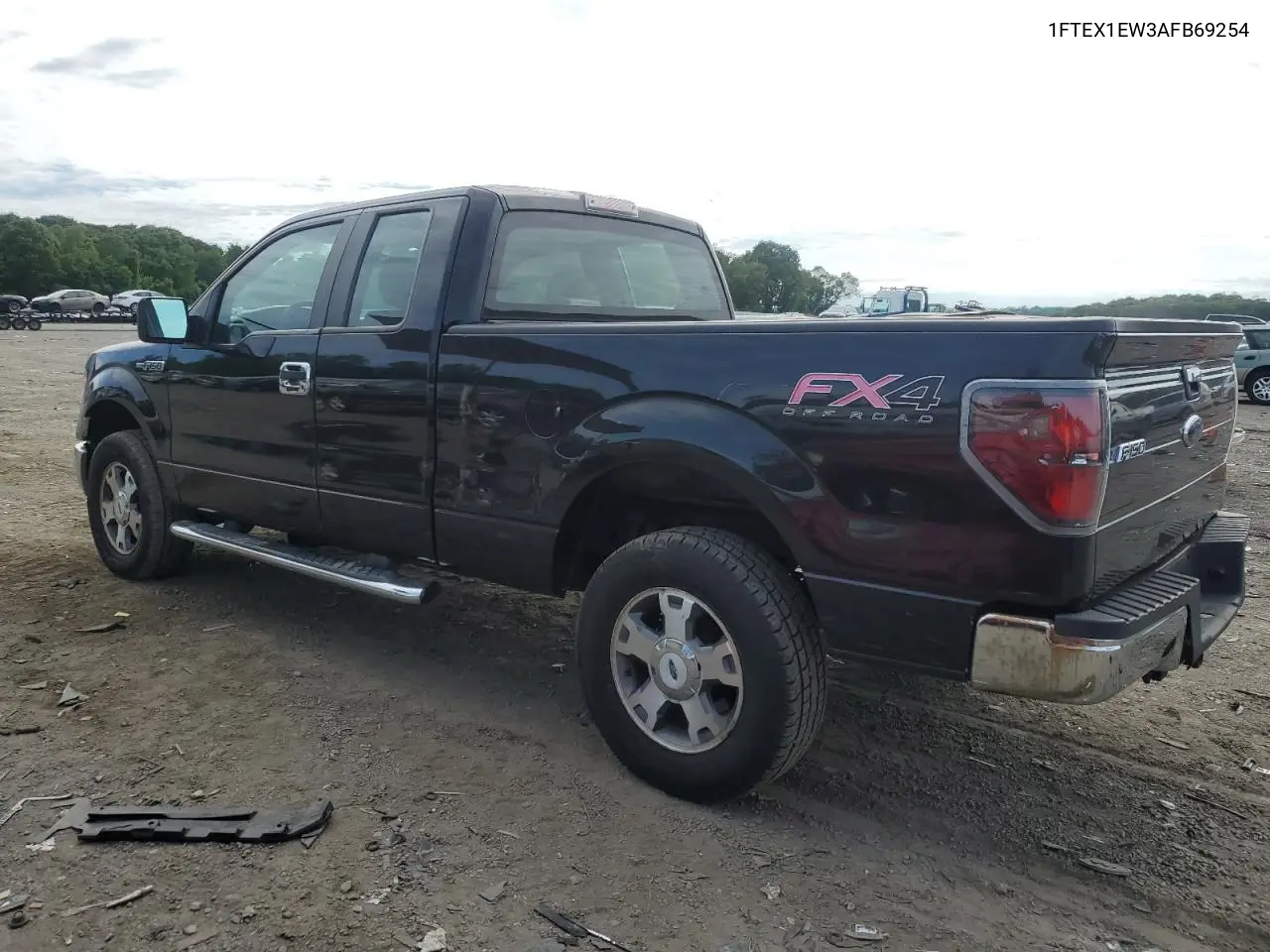 2010 Ford F150 Super Cab VIN: 1FTEX1EW3AFB69254 Lot: 63039275
