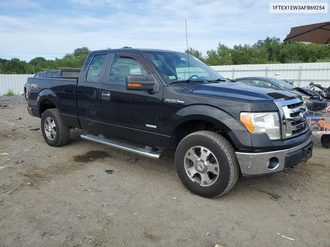2010 Ford F150 Super Cab VIN: 1FTEX1EW3AFB69254 Lot: 63039275
