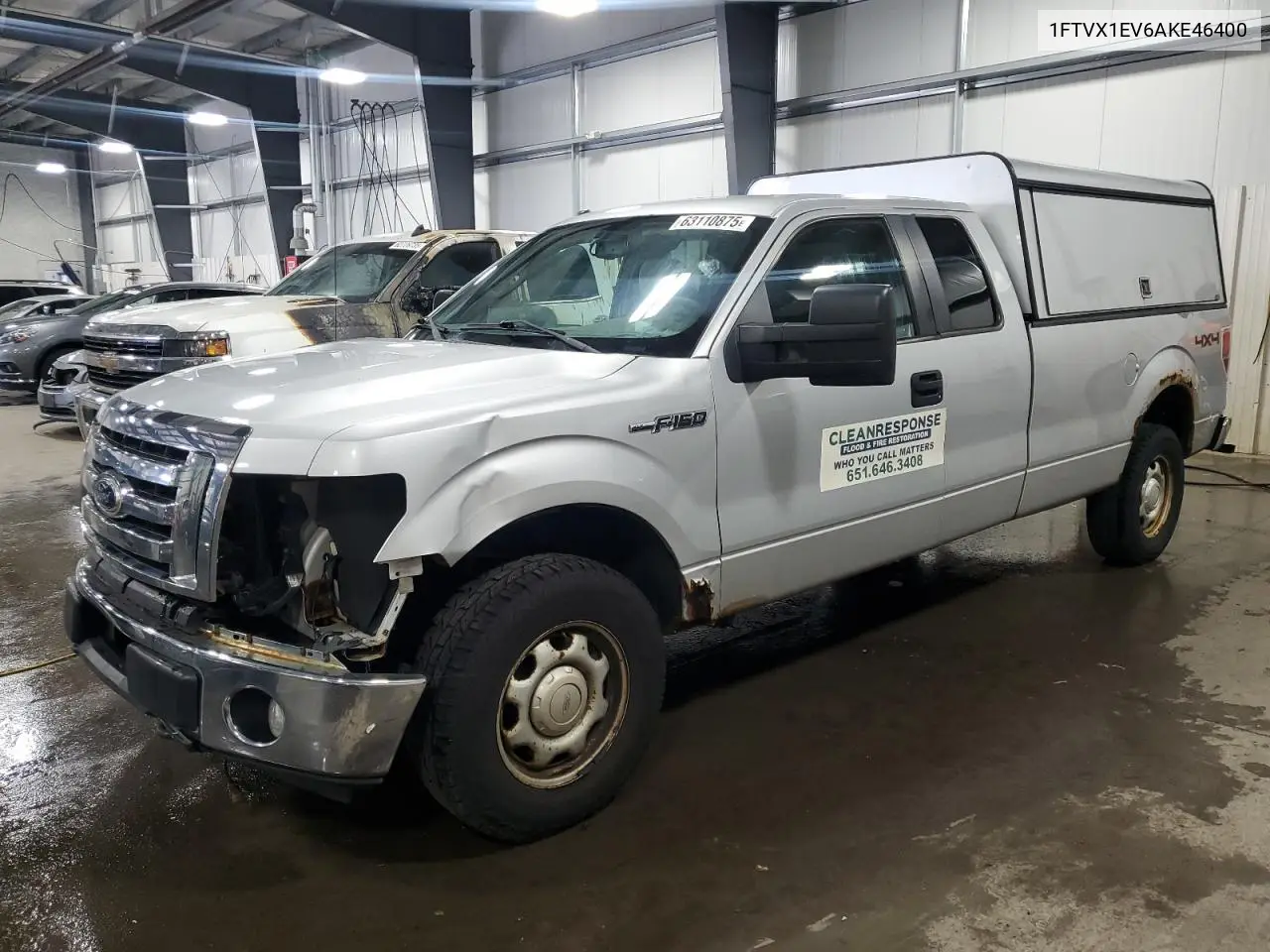 2010 Ford F150 Super Cab VIN: 1FTVX1EV6AKE46400 Lot: 63110875