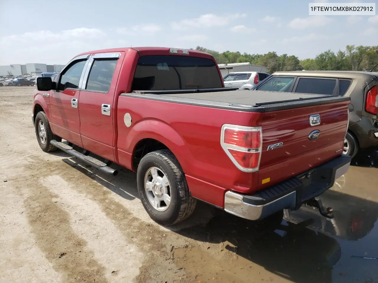 2011 Ford F150 Supercrew VIN: 1FTEW1CMXBKD27912 Lot: 43681443
