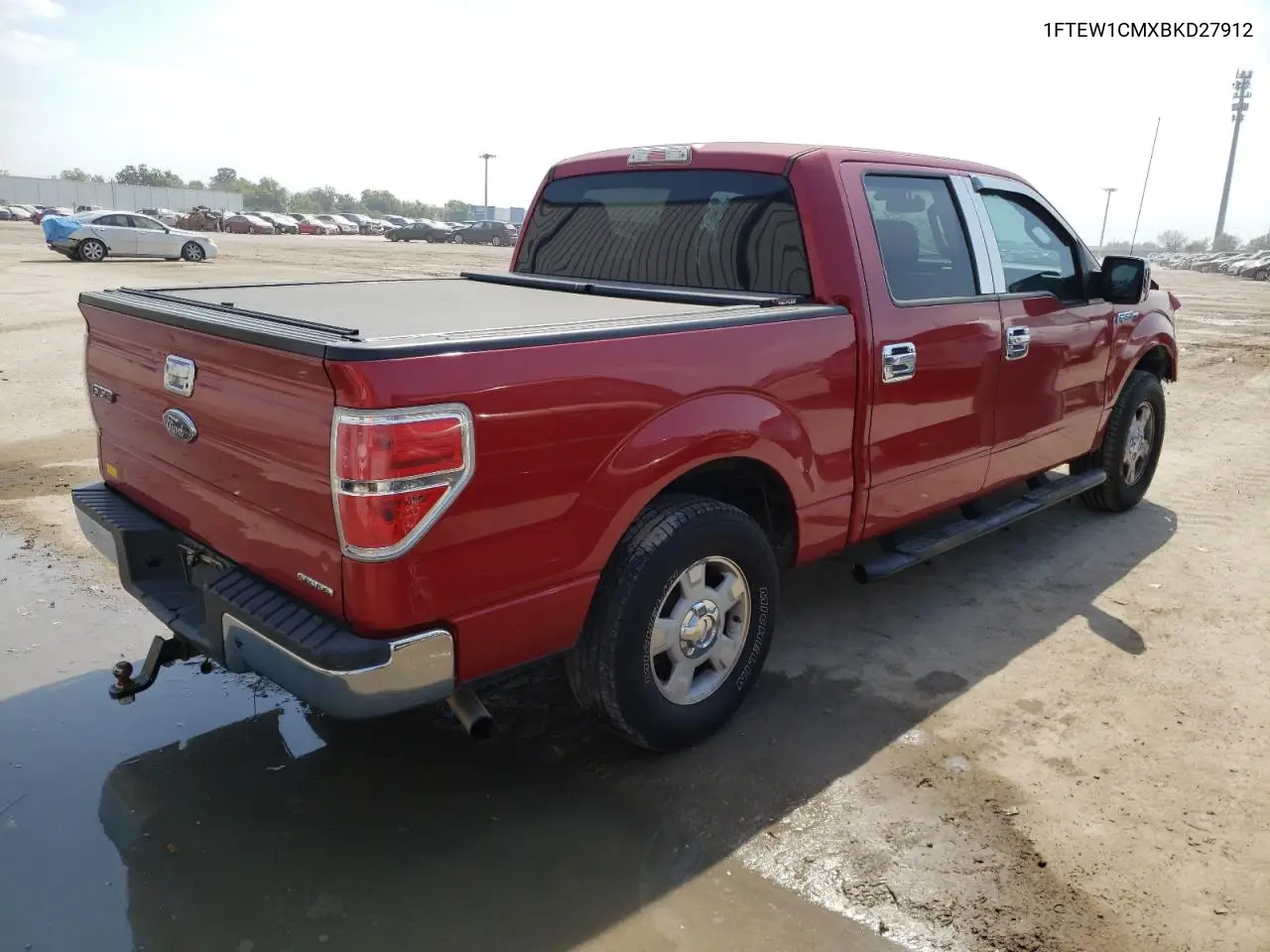 2011 Ford F150 Supercrew VIN: 1FTEW1CMXBKD27912 Lot: 43681443