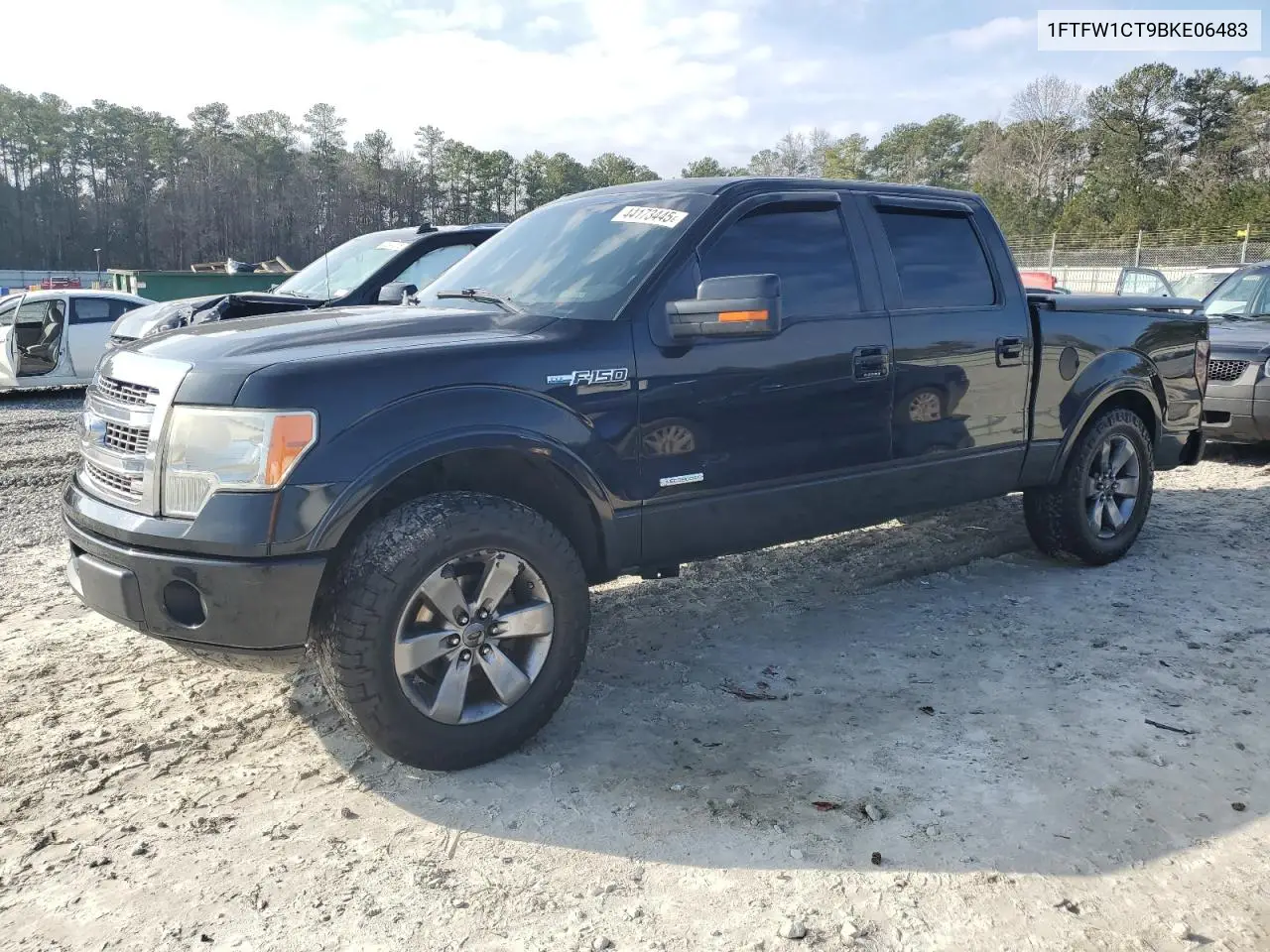 2011 Ford F150 Supercrew VIN: 1FTFW1CT9BKE06483 Lot: 44173445