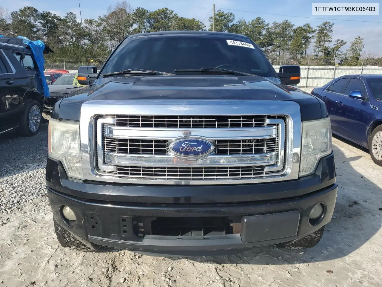 2011 Ford F150 Supercrew VIN: 1FTFW1CT9BKE06483 Lot: 44173445