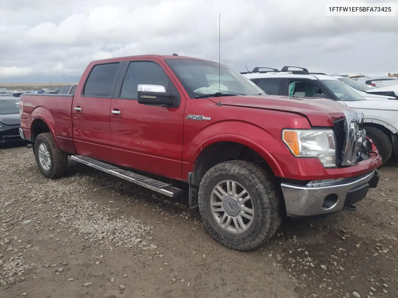 2011 Ford F150 Supercrew VIN: 1FTFW1EF5BFA73425 Lot: 51545565