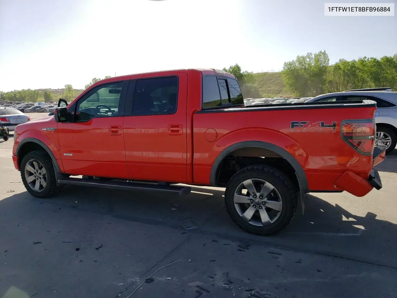 2011 Ford F150 Supercrew VIN: 1FTFW1ET8BFB96884 Lot: 56677285