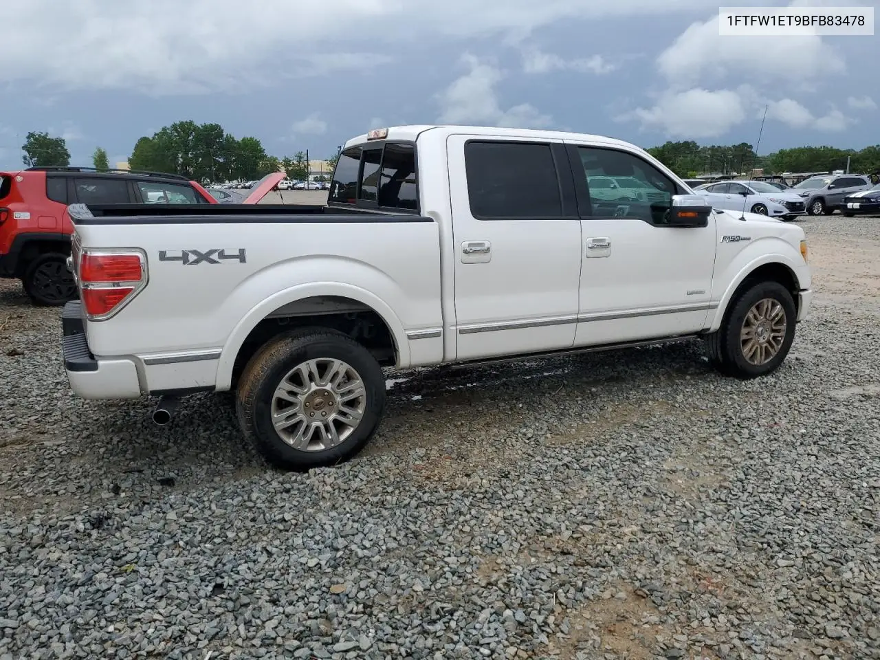 2011 Ford F150 Supercrew VIN: 1FTFW1ET9BFB83478 Lot: 56845065