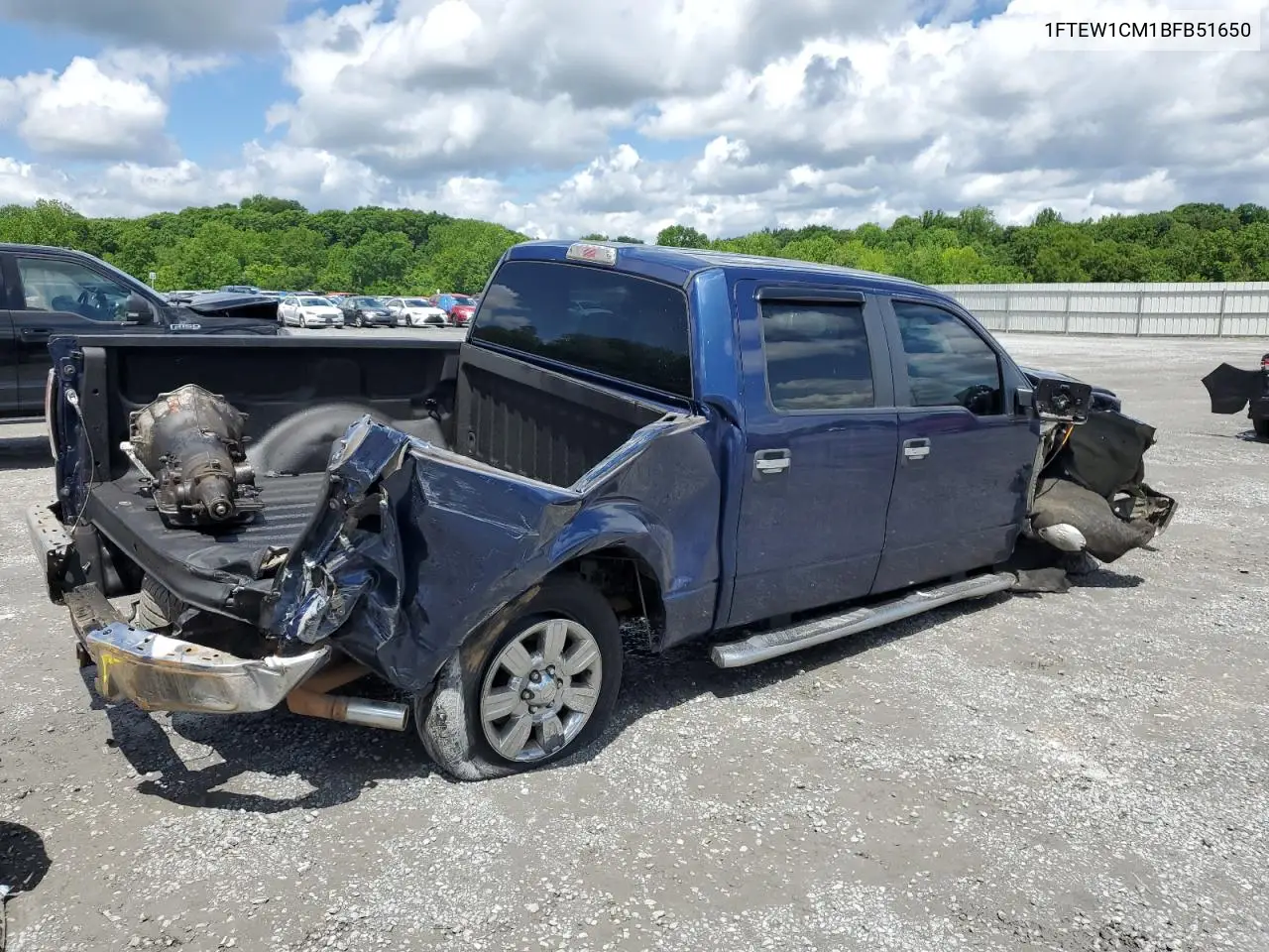 2011 Ford F150 Supercrew VIN: 1FTEW1CM1BFB51650 Lot: 57059375