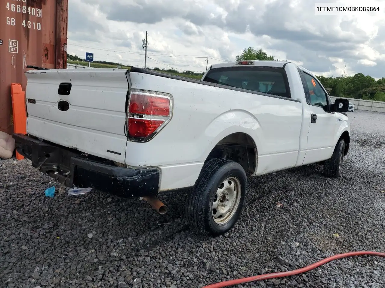 2011 Ford F150 VIN: 1FTMF1CM0BKD89864 Lot: 58594055