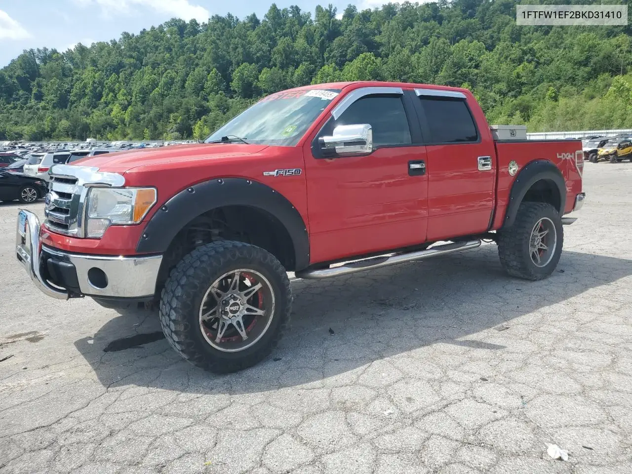 2011 Ford F150 Supercrew VIN: 1FTFW1EF2BKD31410 Lot: 61419455