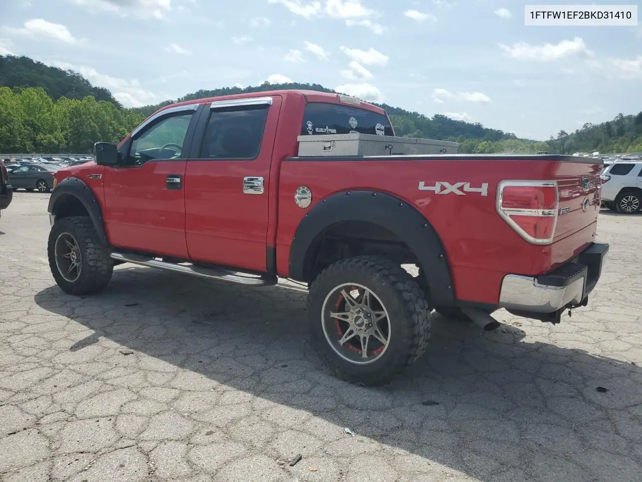 2011 Ford F150 Supercrew VIN: 1FTFW1EF2BKD31410 Lot: 61419455