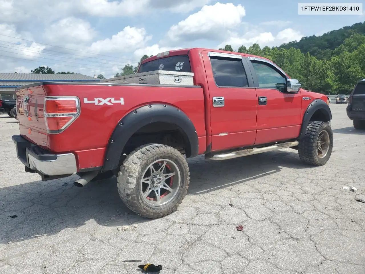 2011 Ford F150 Supercrew VIN: 1FTFW1EF2BKD31410 Lot: 61419455