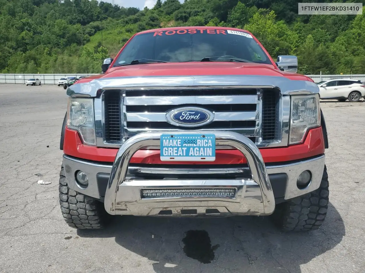 2011 Ford F150 Supercrew VIN: 1FTFW1EF2BKD31410 Lot: 61419455