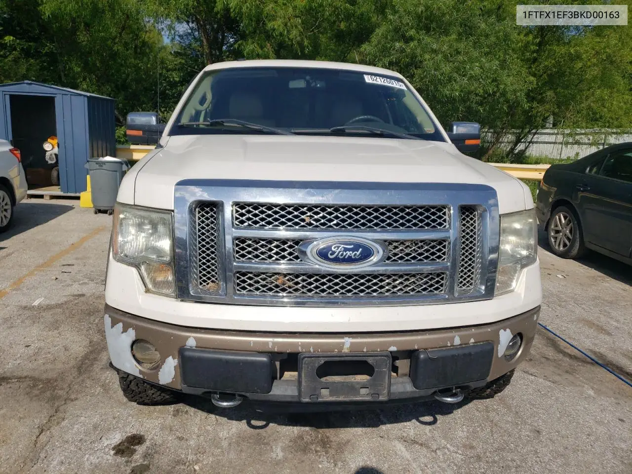 2011 Ford F150 Super Cab VIN: 1FTFX1EF3BKD00163 Lot: 62126015