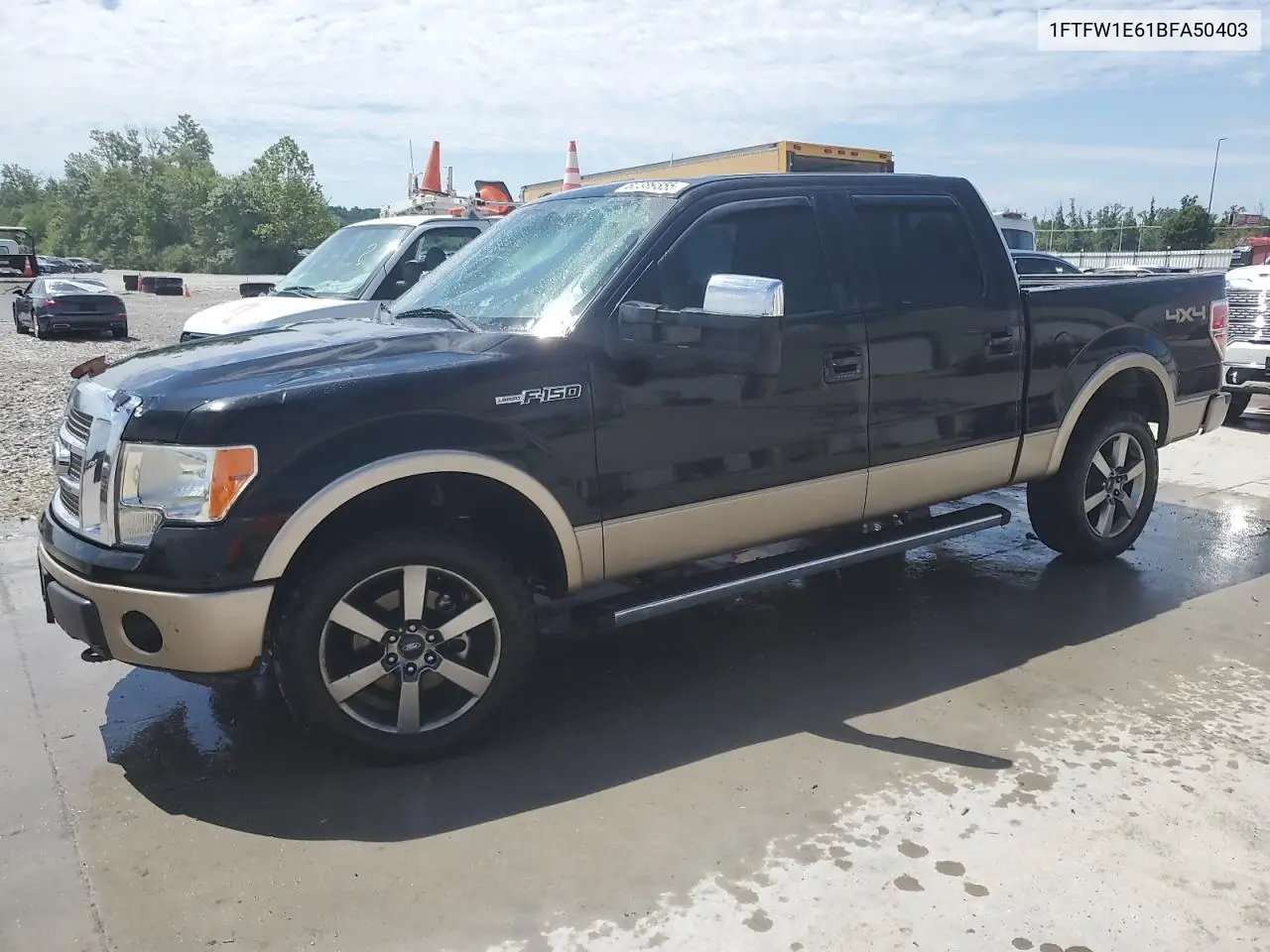 2011 Ford F150 Supercrew VIN: 1FTFW1E61BFA50403 Lot: 62389555