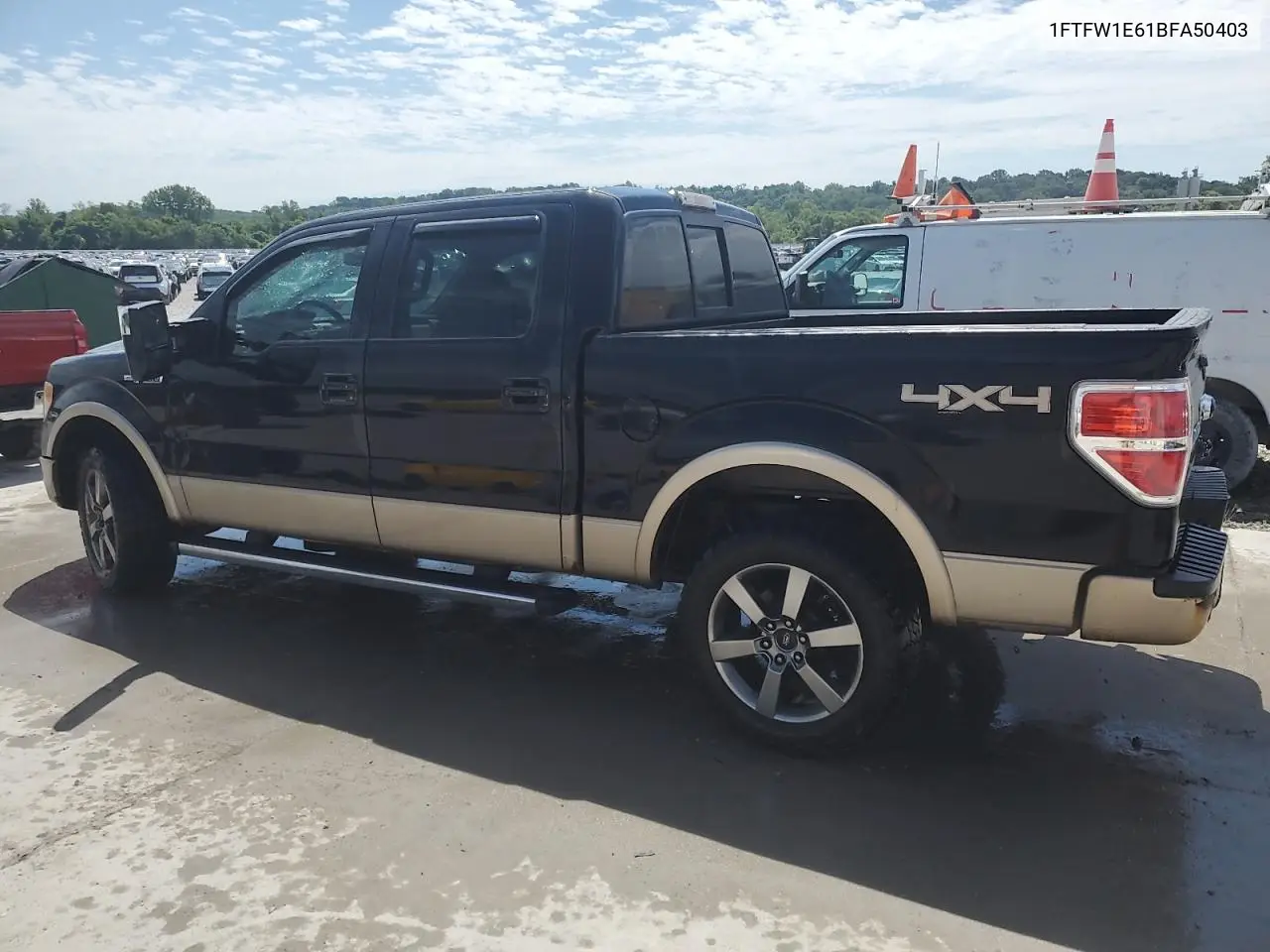 2011 Ford F150 Supercrew VIN: 1FTFW1E61BFA50403 Lot: 62389555