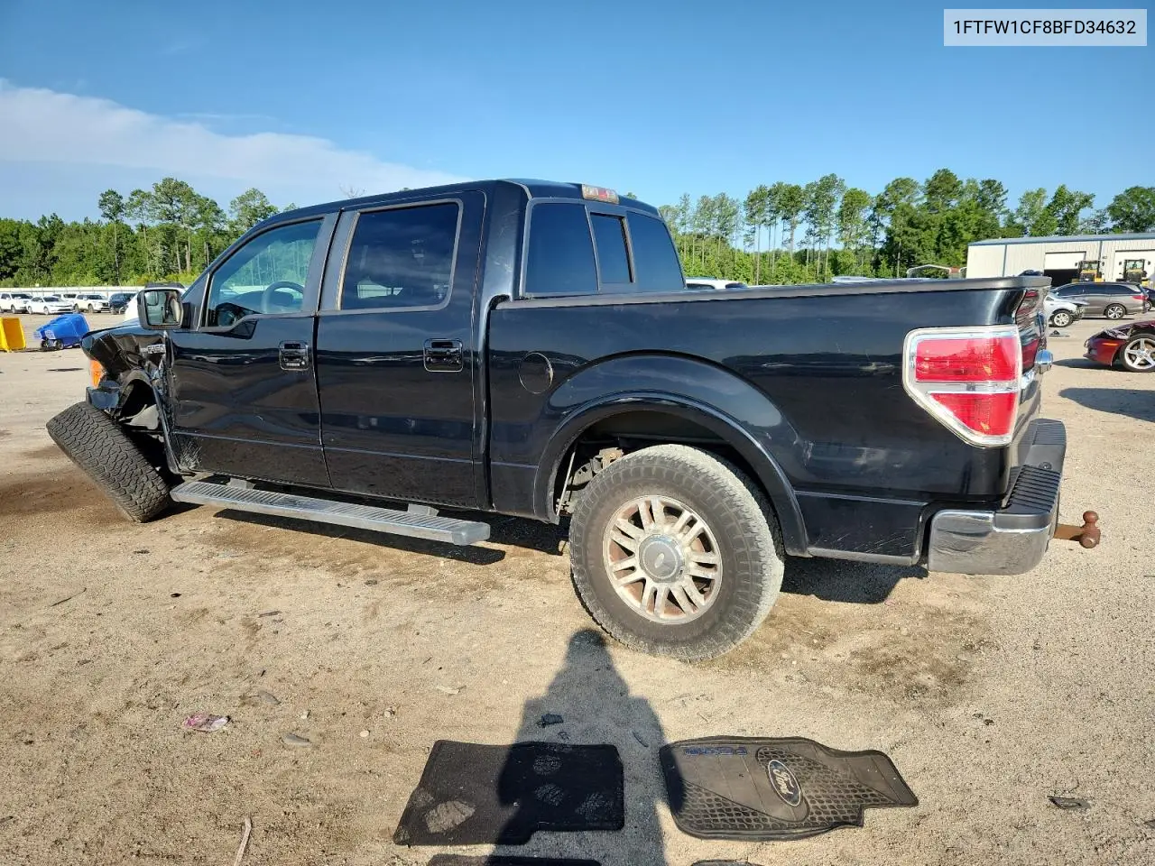 2011 Ford F150 Supercrew VIN: 1FTFW1CF8BFD34632 Lot: 62639015