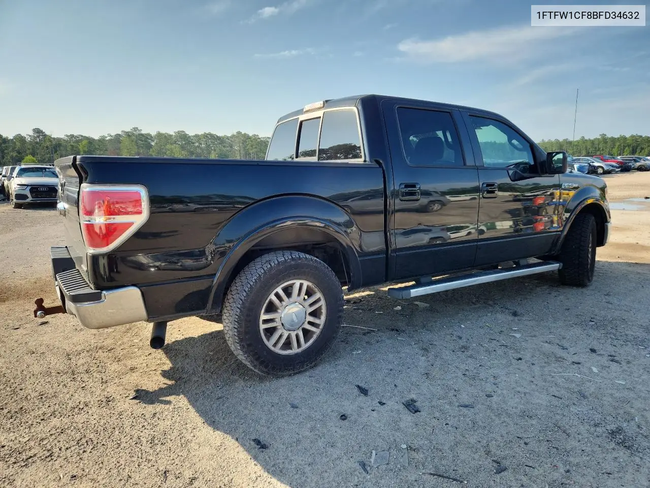 2011 Ford F150 Supercrew VIN: 1FTFW1CF8BFD34632 Lot: 62639015