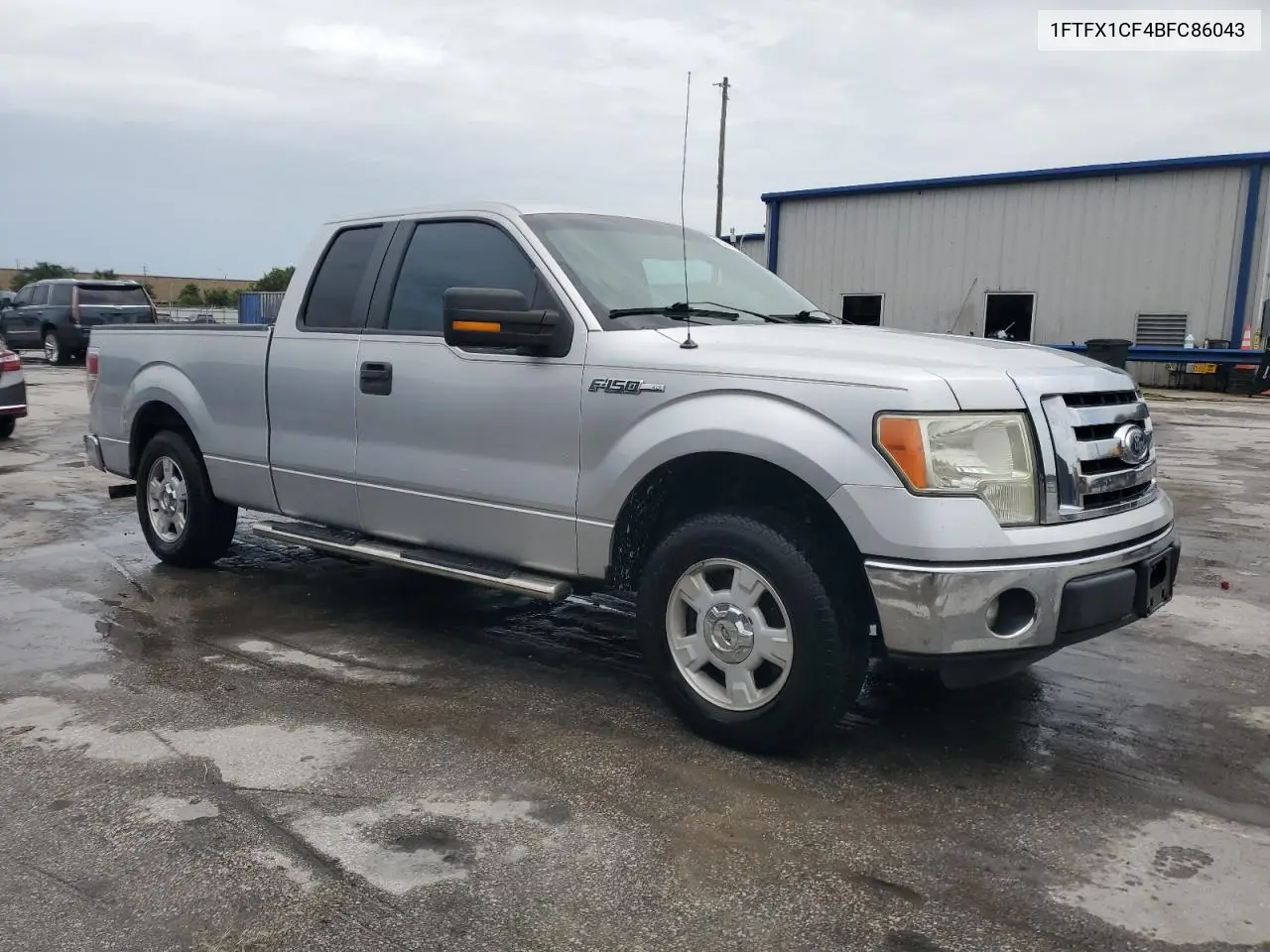 2011 Ford F150 Super Cab VIN: 1FTFX1CF4BFC86043 Lot: 62817935