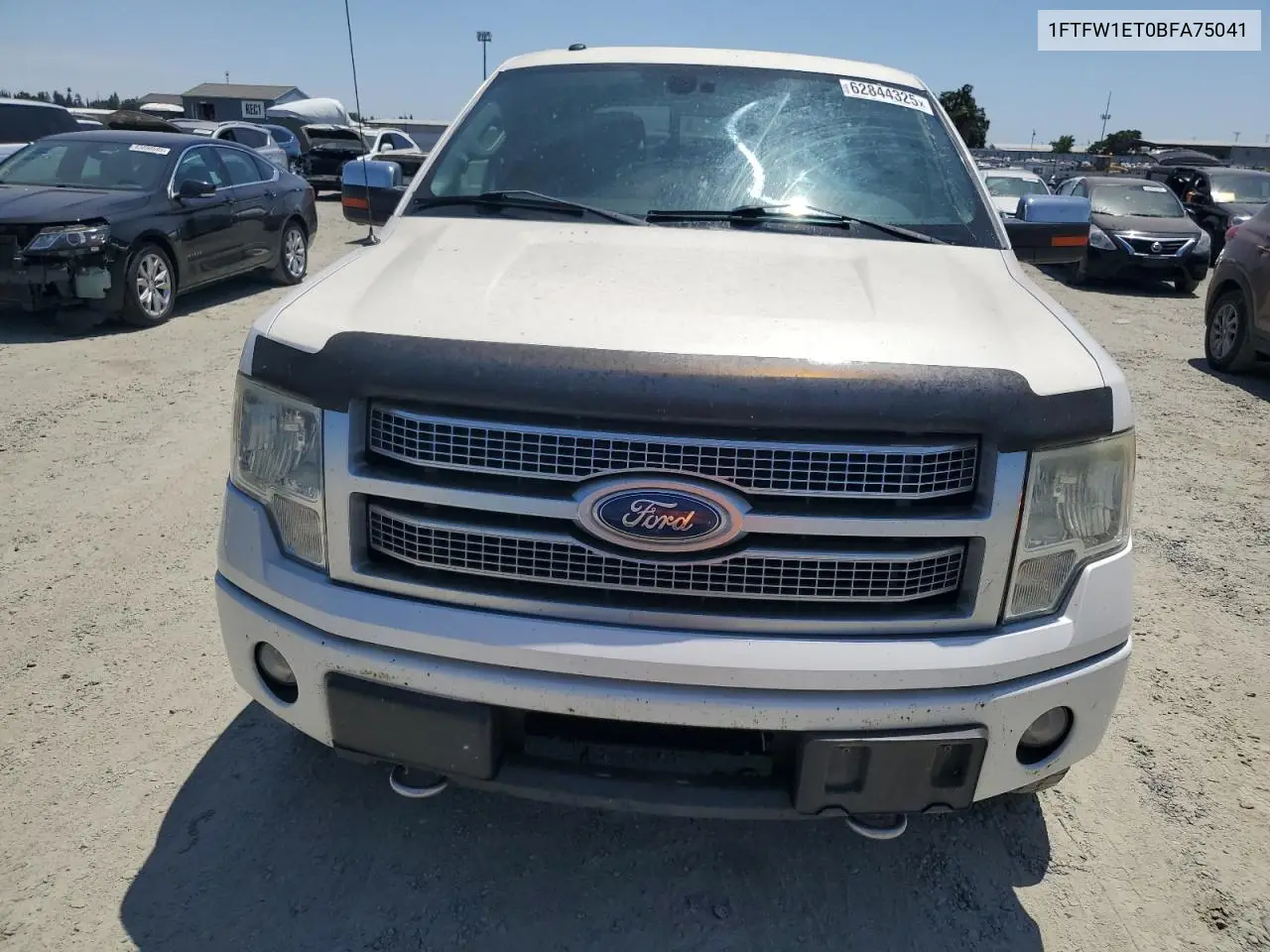 1FTFW1ET0BFA75041 2011 Ford F150 Supercrew
