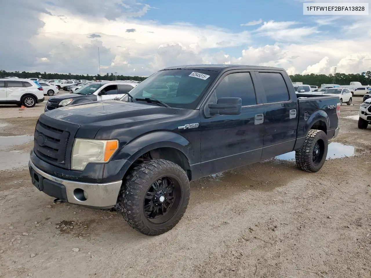 2011 Ford F150 Supercrew VIN: 1FTFW1EF2BFA13828 Lot: 62845315