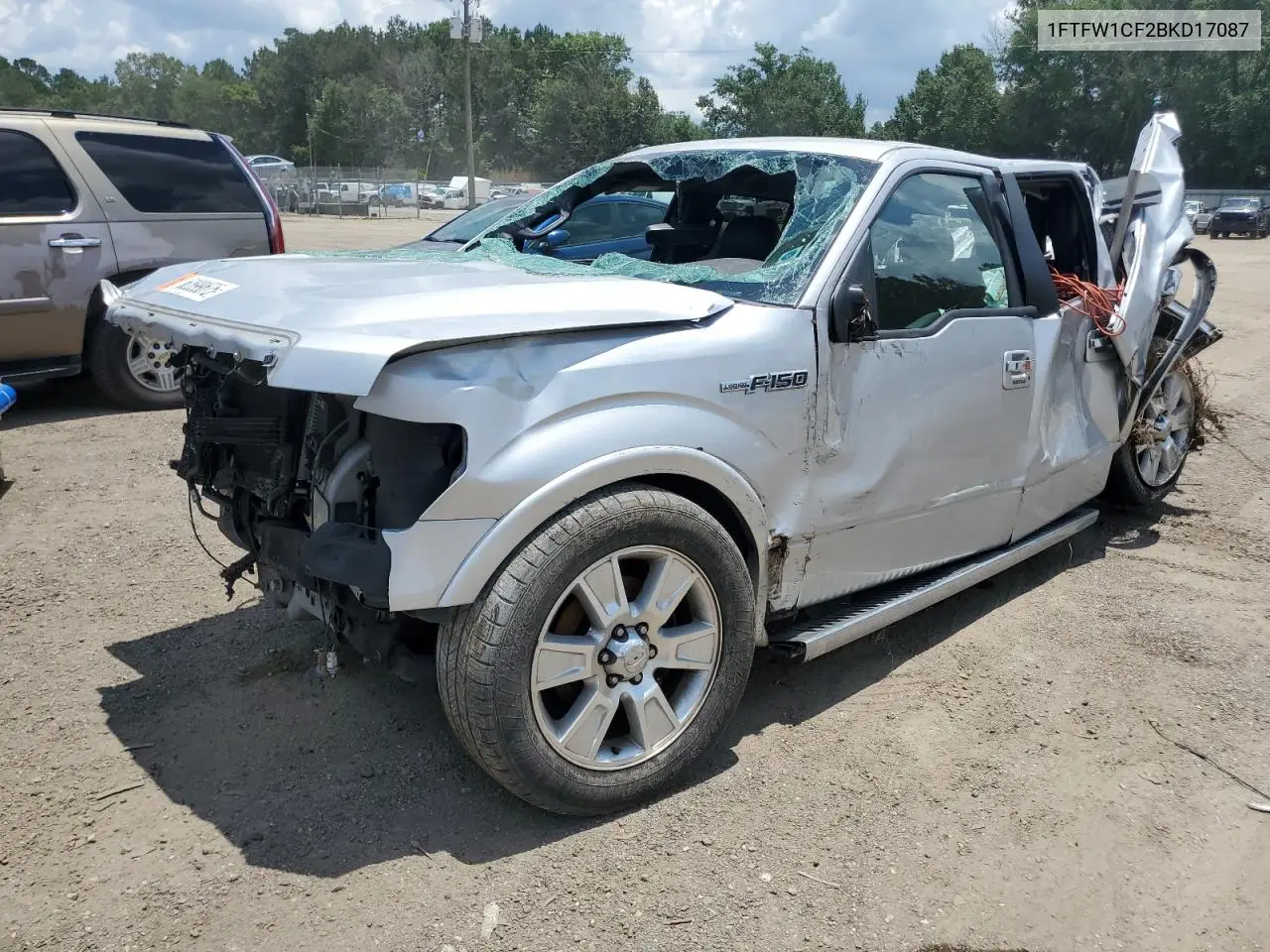 2011 Ford F150 Supercrew VIN: 1FTFW1CF2BKD17087 Lot: 62899675