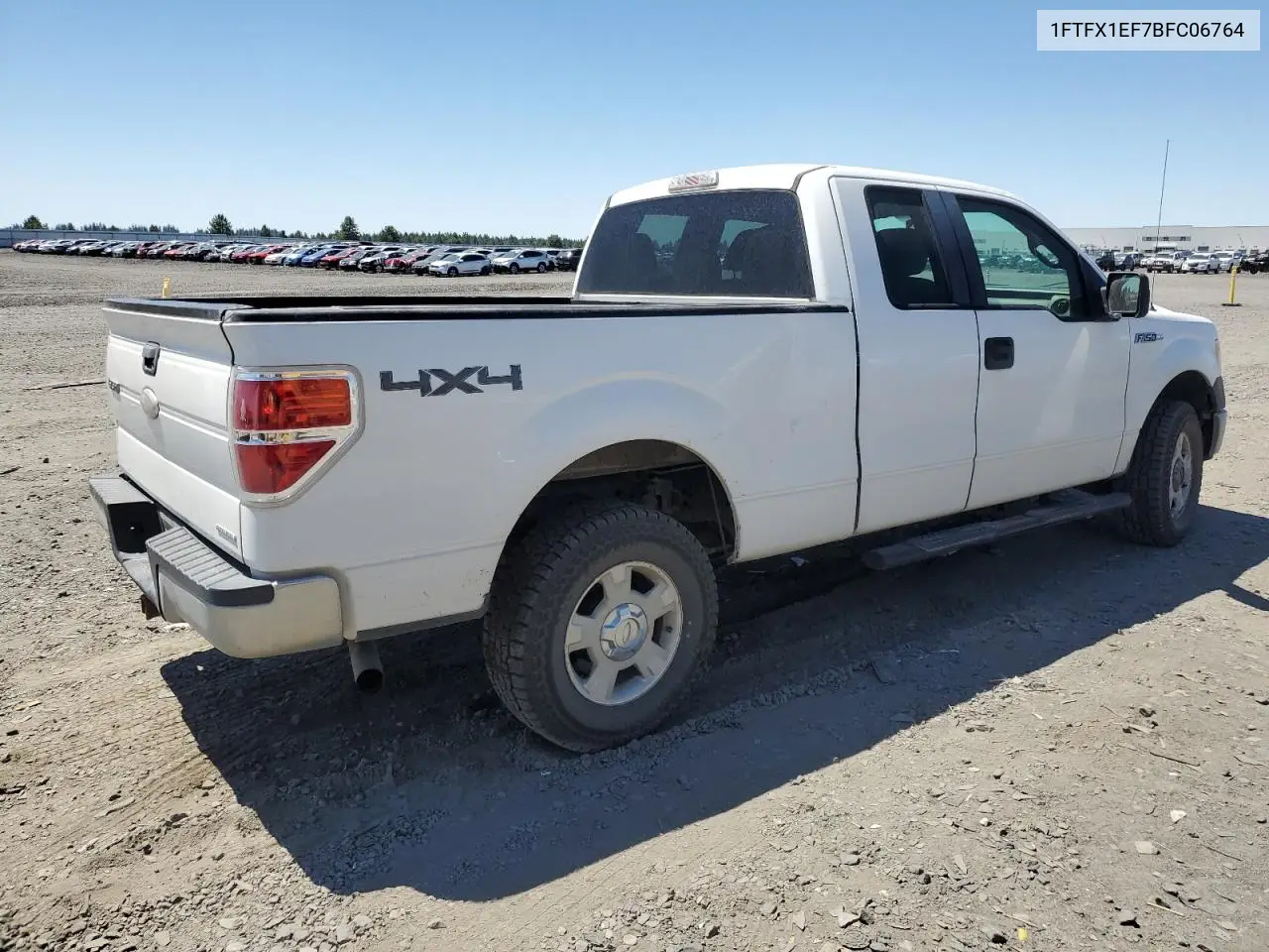 2011 Ford F150 Super Cab VIN: 1FTFX1EF7BFC06764 Lot: 62955815