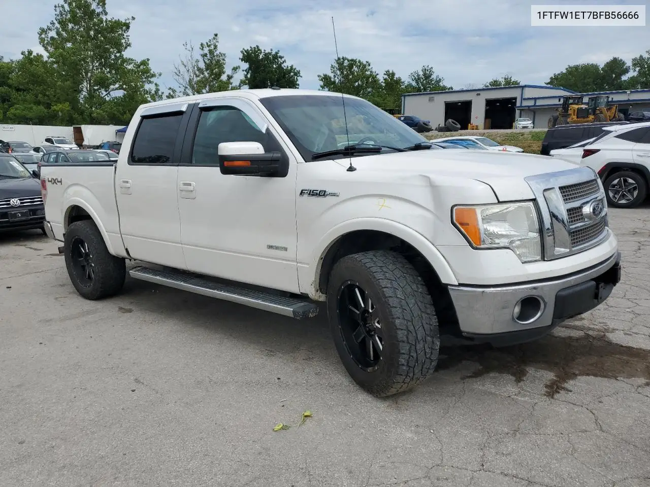 2011 Ford F150 Supercrew VIN: 1FTFW1ET7BFB56666 Lot: 62957455