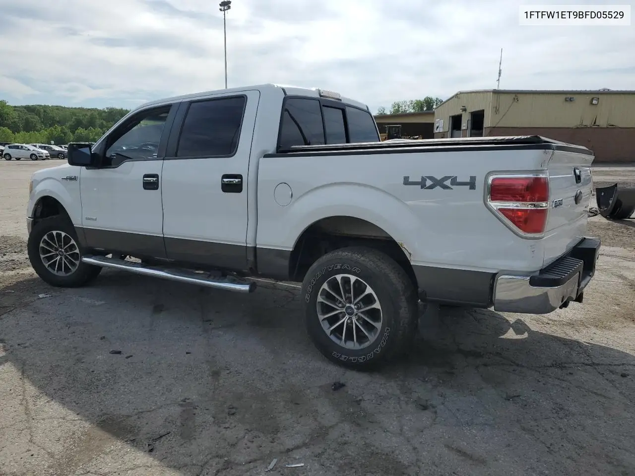 2011 Ford F150 Supercrew VIN: 1FTFW1ET9BFD05529 Lot: 62958825