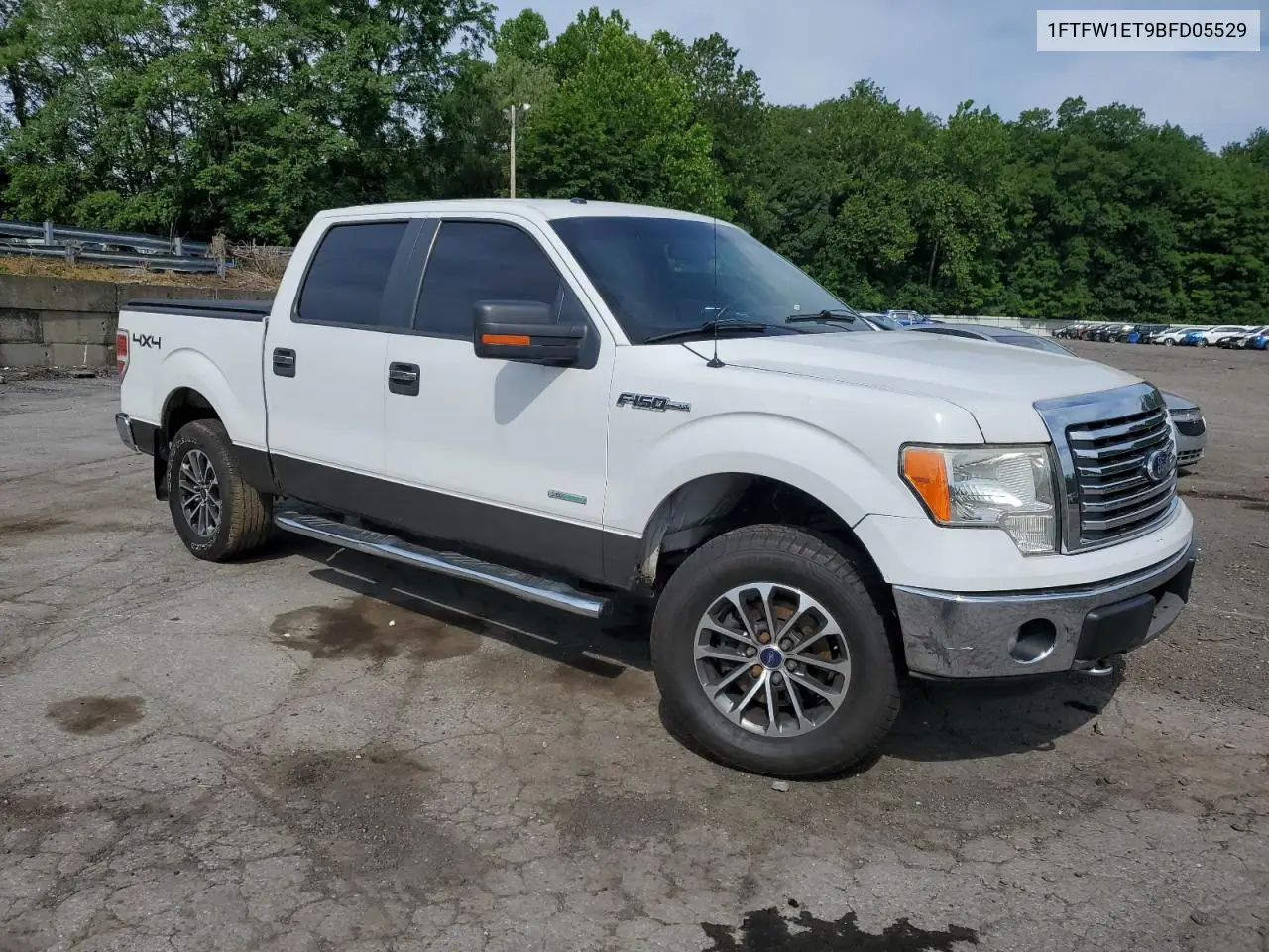 2011 Ford F150 Supercrew VIN: 1FTFW1ET9BFD05529 Lot: 62958825