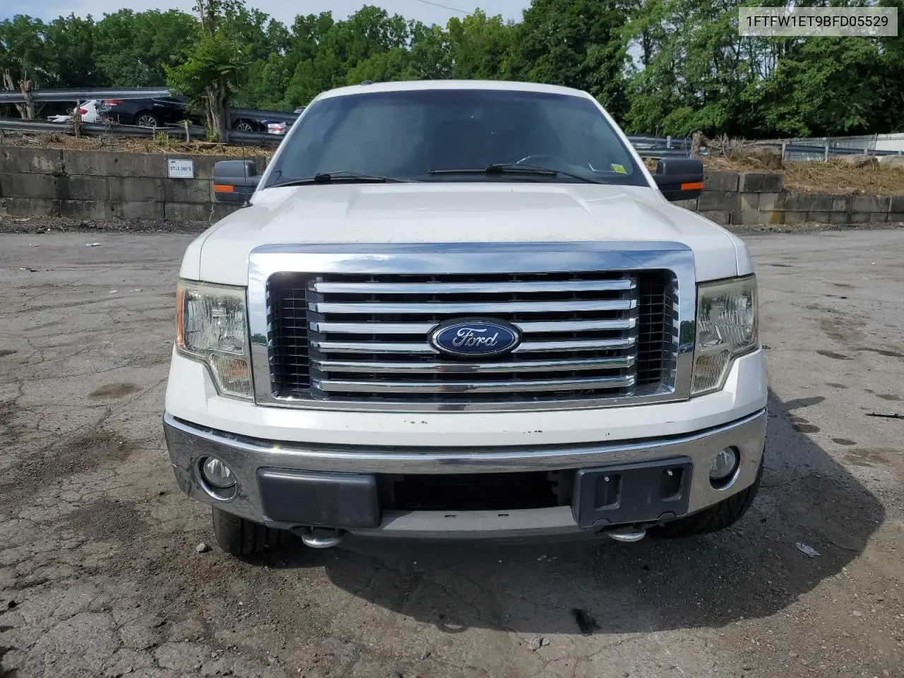 2011 Ford F150 Supercrew VIN: 1FTFW1ET9BFD05529 Lot: 62958825
