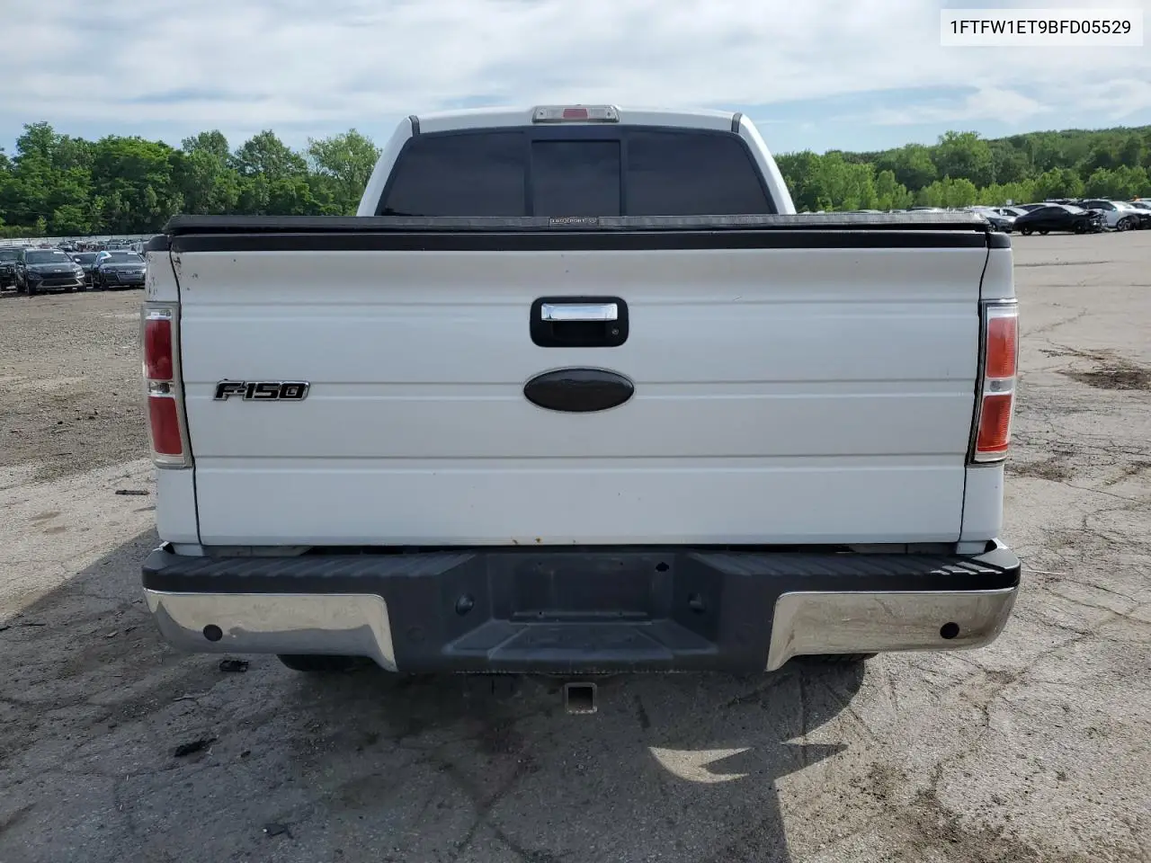 2011 Ford F150 Supercrew VIN: 1FTFW1ET9BFD05529 Lot: 62958825