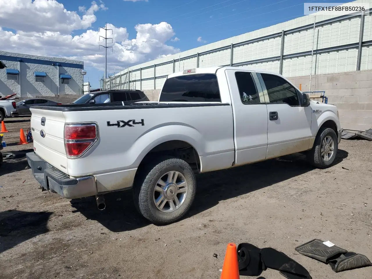 2011 Ford F150 Super Cab VIN: 1FTFX1EF8BFB50236 Lot: 62964795