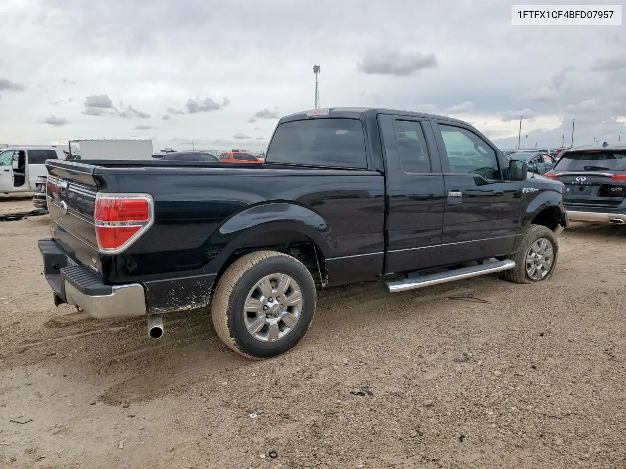 2011 Ford F150 Super Cab VIN: 1FTFX1CF4BFD07957 Lot: 63035015