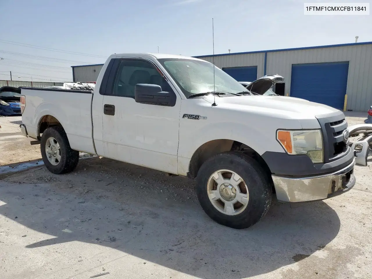 2012 Ford F150 VIN: 1FTMF1CMXCFB11841 Lot: 54541765