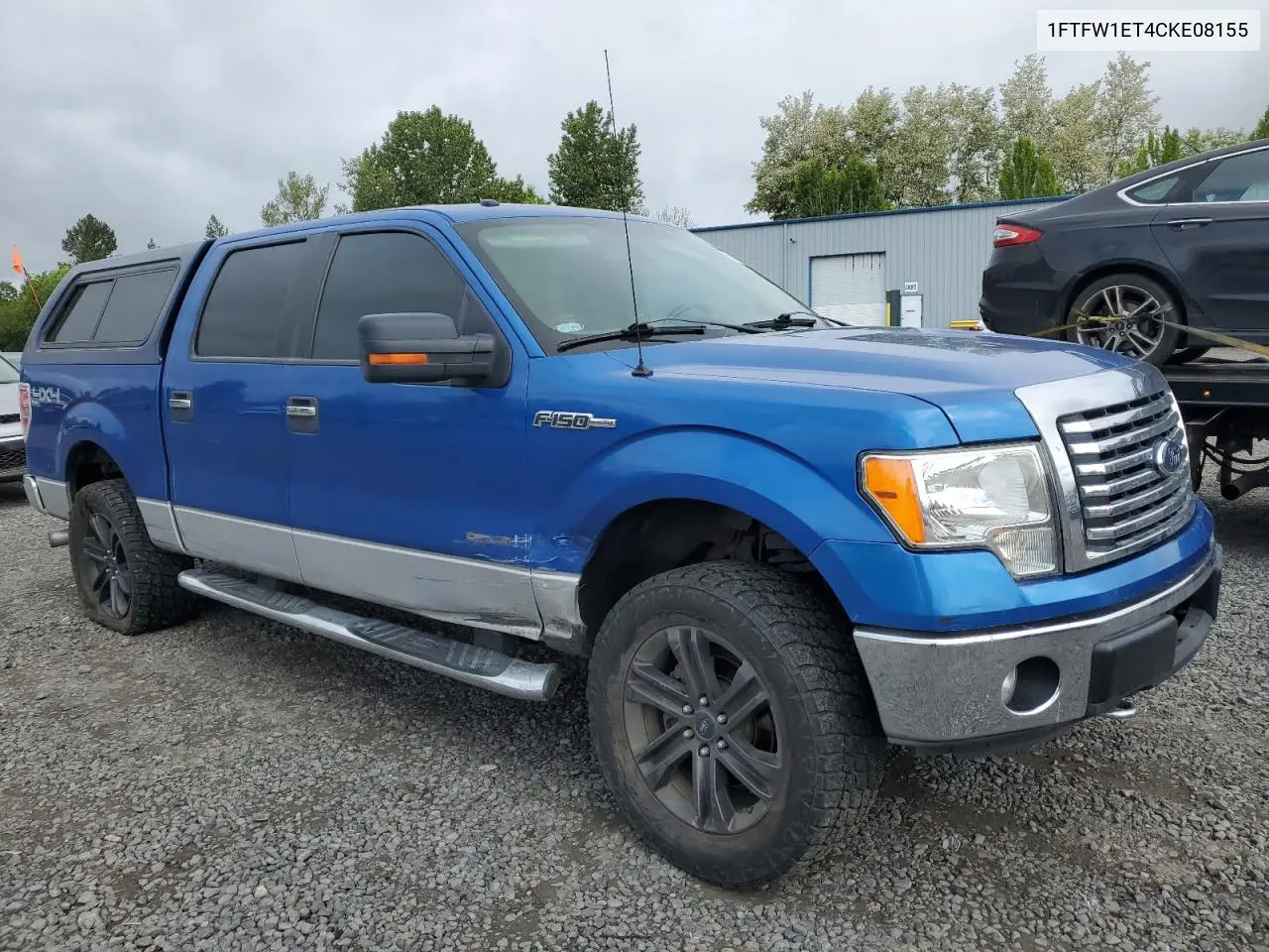 2012 Ford F150 Supercrew VIN: 1FTFW1ET4CKE08155 Lot: 56192935