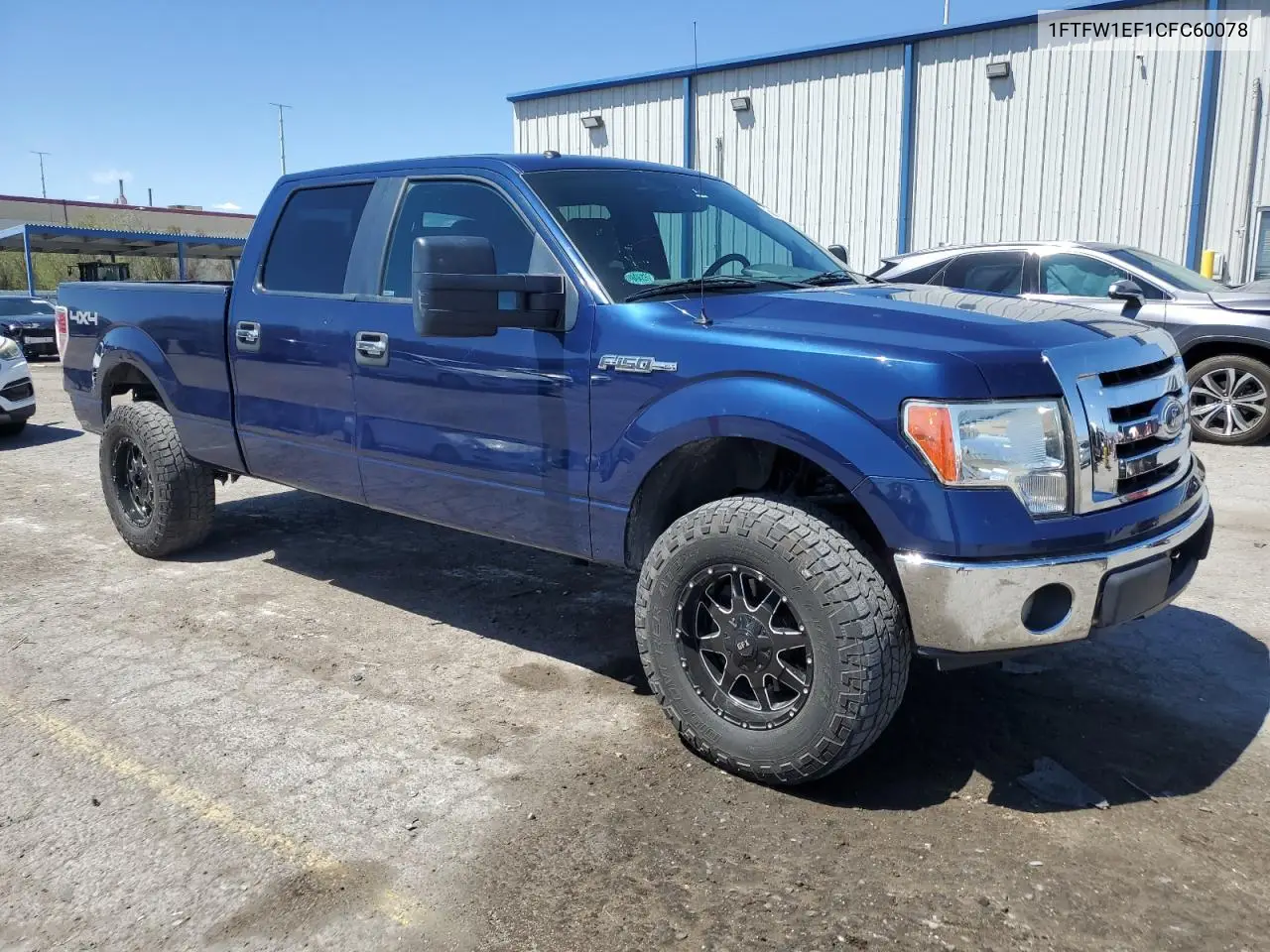 2012 Ford F150 Supercrew VIN: 1FTFW1EF1CFC60078 Lot: 56228995