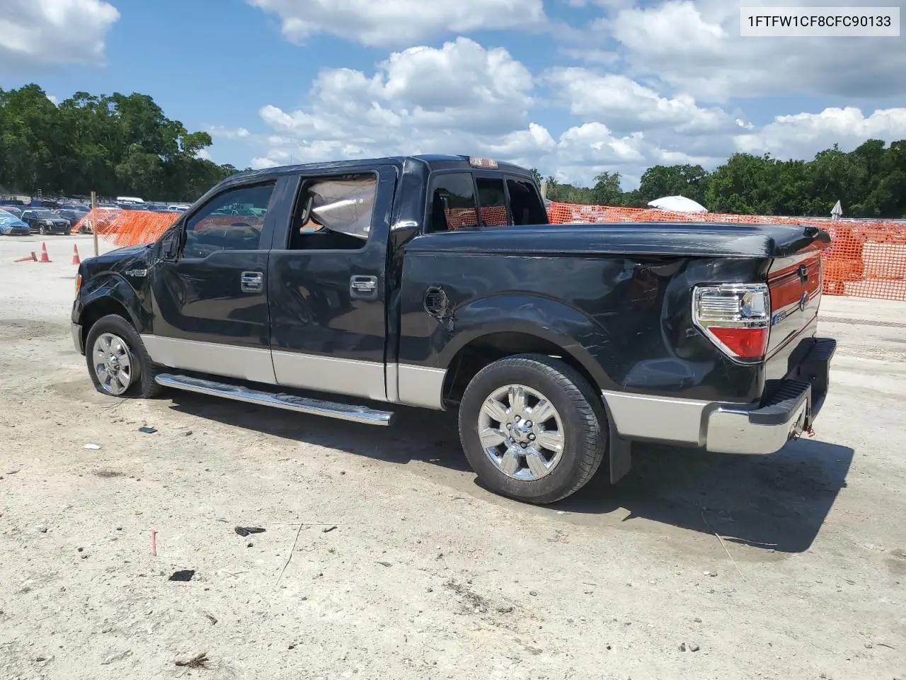 2012 Ford F150 Supercrew VIN: 1FTFW1CF8CFC90133 Lot: 56570935