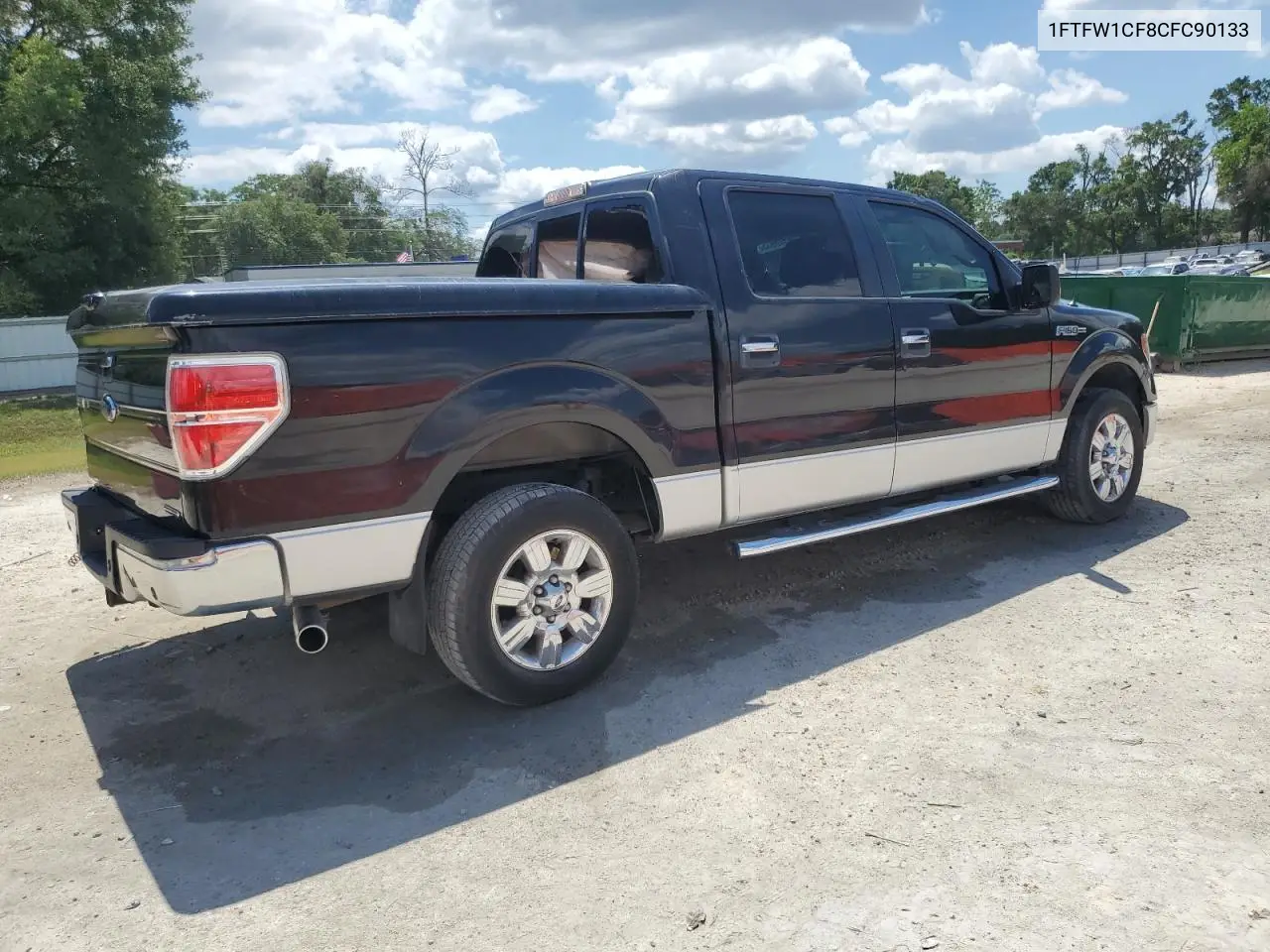2012 Ford F150 Supercrew VIN: 1FTFW1CF8CFC90133 Lot: 56570935