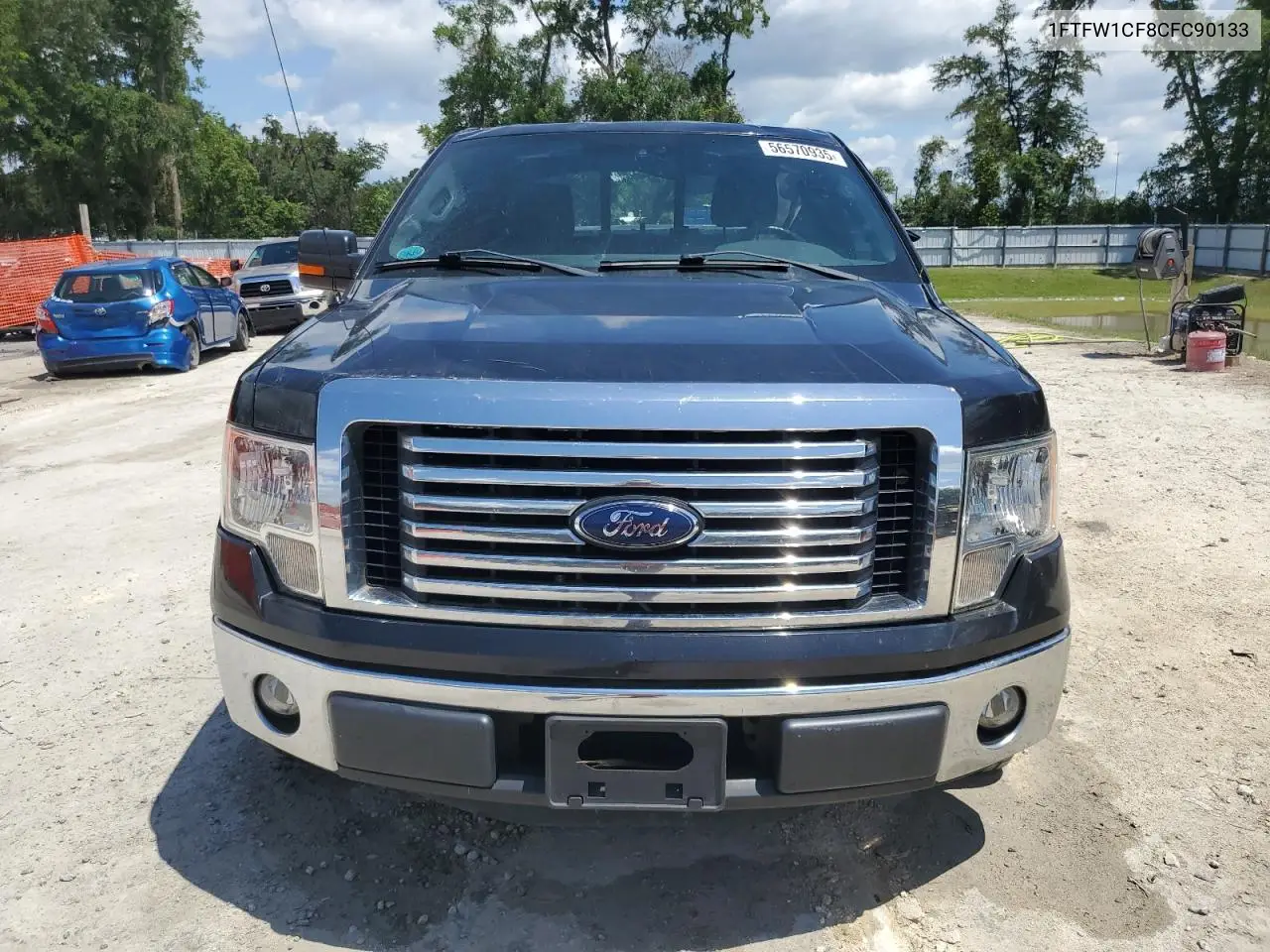 2012 Ford F150 Supercrew VIN: 1FTFW1CF8CFC90133 Lot: 56570935
