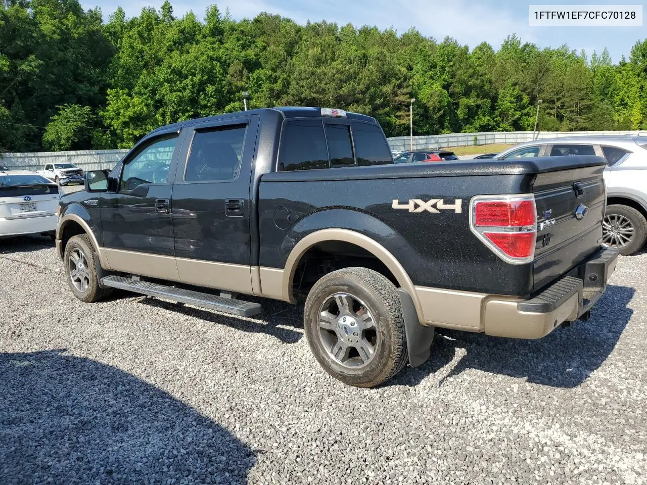 2012 Ford F150 Supercrew VIN: 1FTFW1EF7CFC70128 Lot: 56581655