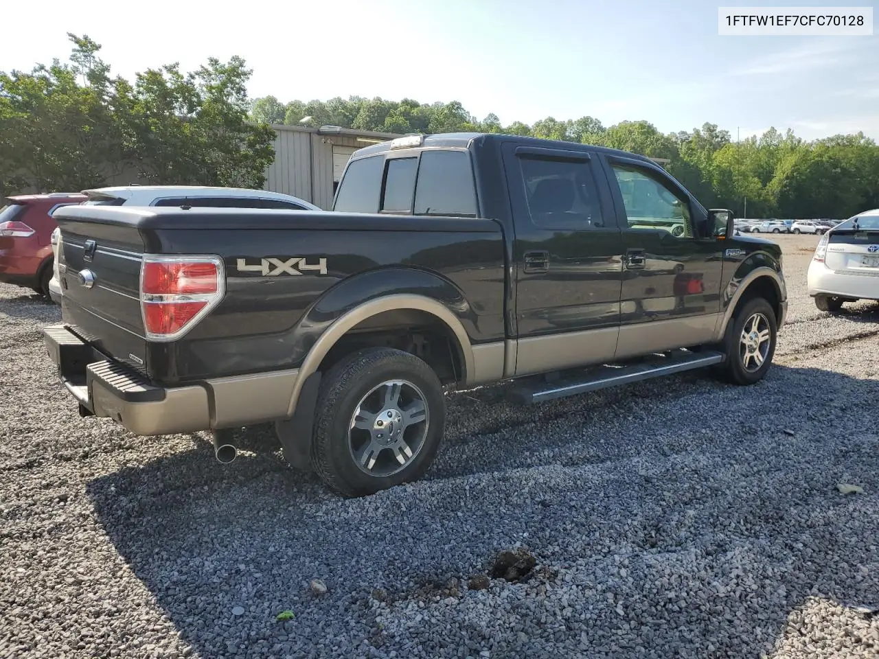 2012 Ford F150 Supercrew VIN: 1FTFW1EF7CFC70128 Lot: 56581655