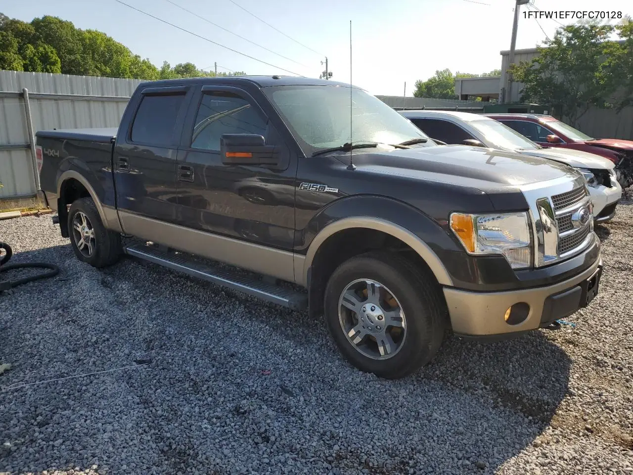 2012 Ford F150 Supercrew VIN: 1FTFW1EF7CFC70128 Lot: 56581655