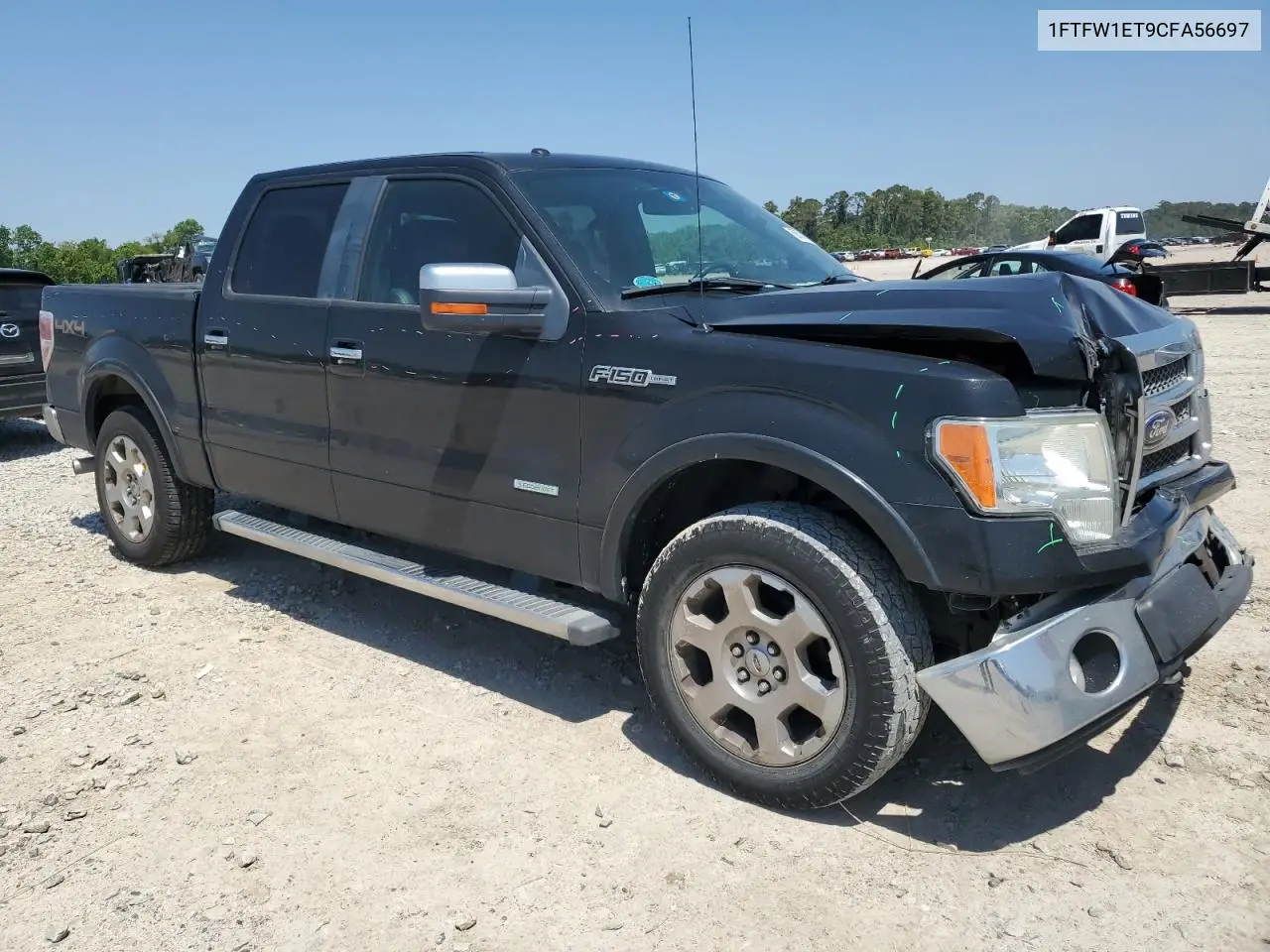 2012 Ford F150 Supercrew VIN: 1FTFW1ET9CFA56697 Lot: 56709615