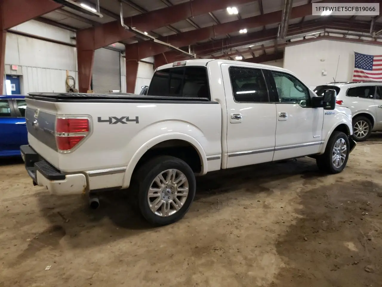 2012 Ford F150 Supercrew VIN: 1FTFW1ET5CFB19066 Lot: 56854855