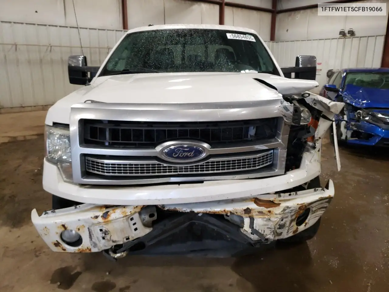 2012 Ford F150 Supercrew VIN: 1FTFW1ET5CFB19066 Lot: 56854855