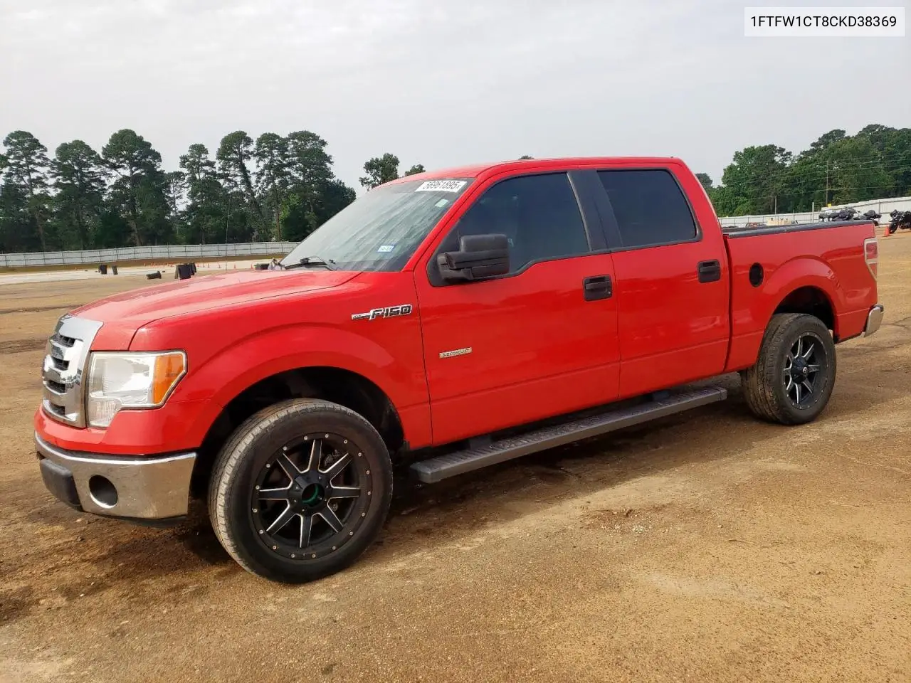 2012 Ford F150 Supercrew VIN: 1FTFW1CT8CKD38369 Lot: 56961895