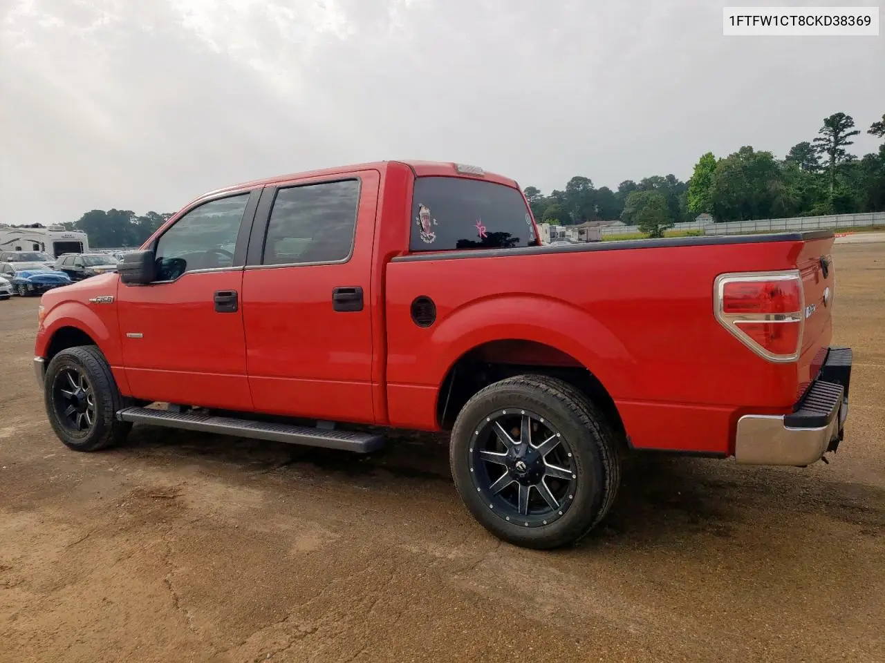 2012 Ford F150 Supercrew VIN: 1FTFW1CT8CKD38369 Lot: 56961895